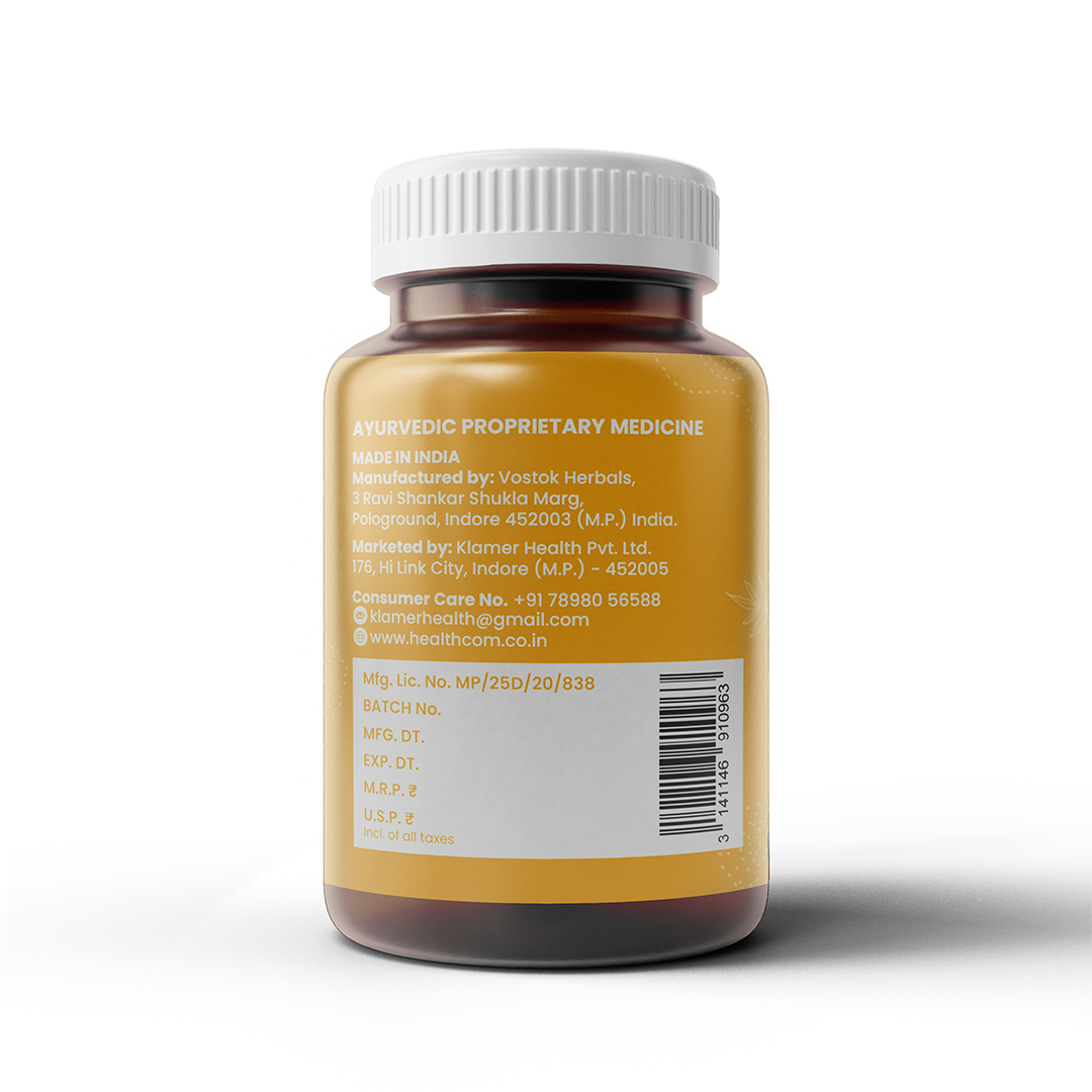 Healthcom Mig-Relief Tablets | Natural Headache & Migraine Support | 60 Tabs