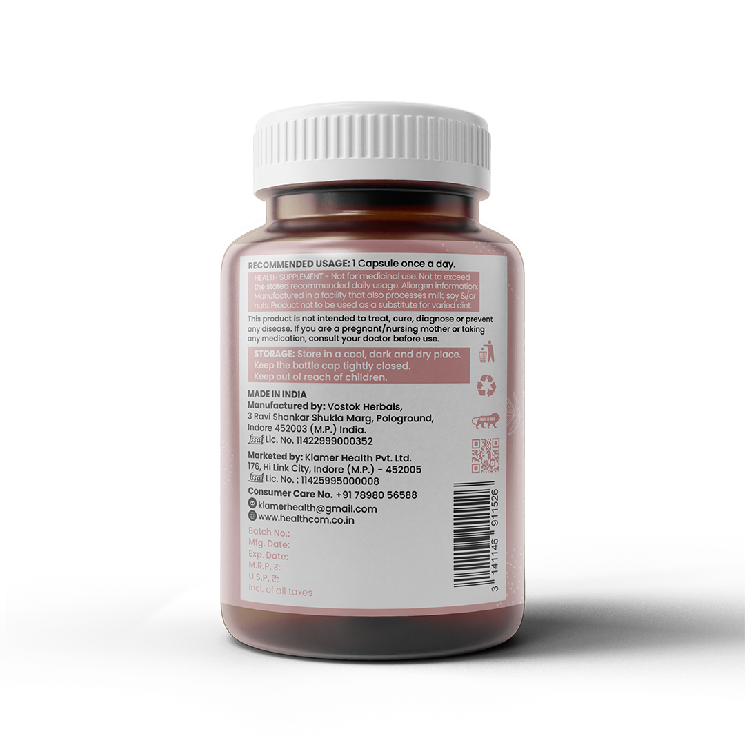 Healthcom Gut-Sync Probiotics Capsules | Digestive Health & Gut Flora Support | 60 Caps