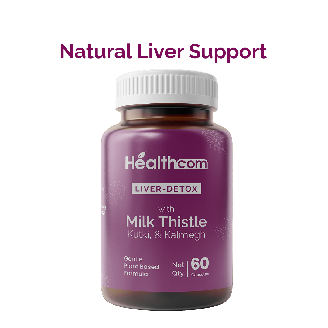 Healthcom Liver Detox Milk Thistle Capsules 60 Capsules