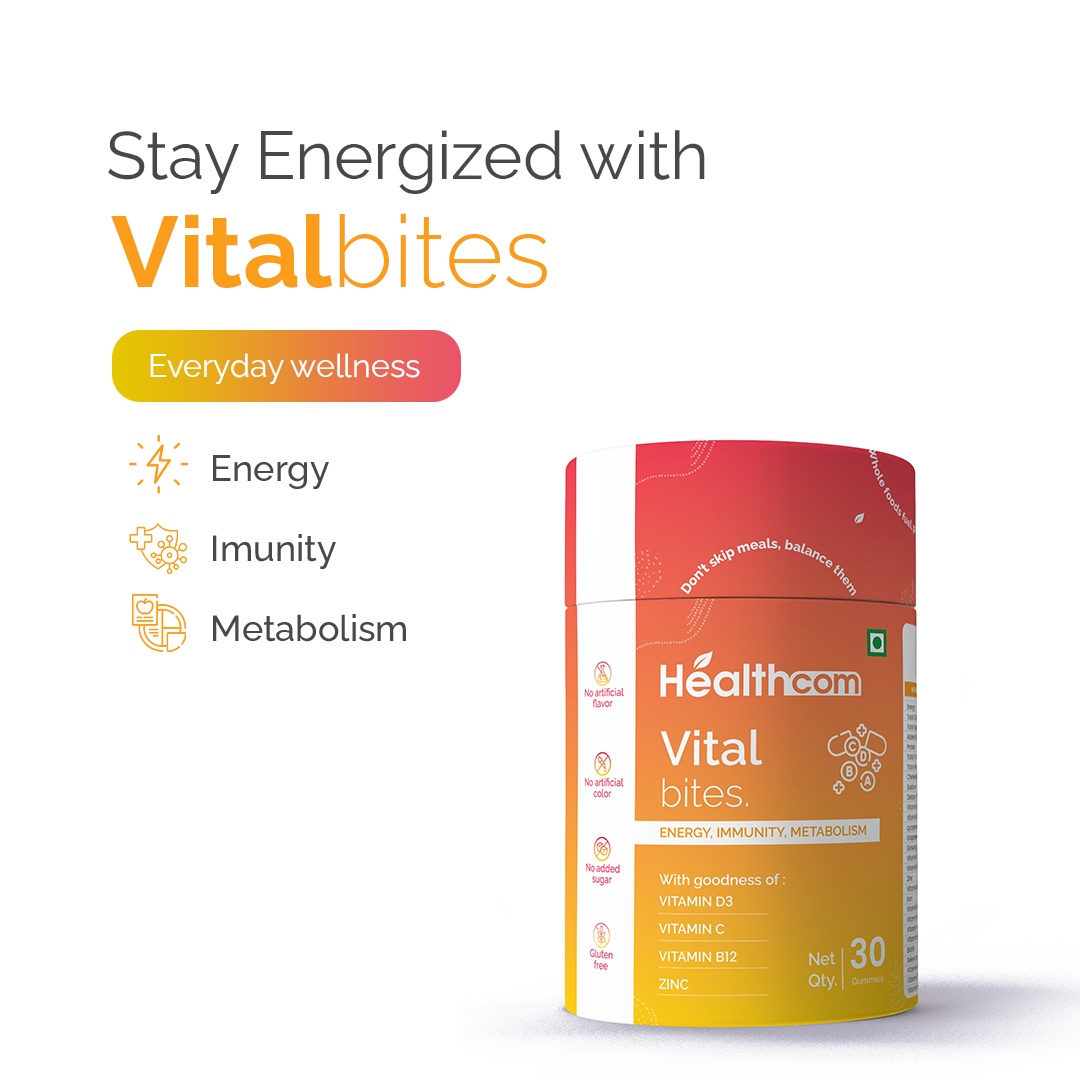 Vital Bites gummies with essential vitamins and minerals