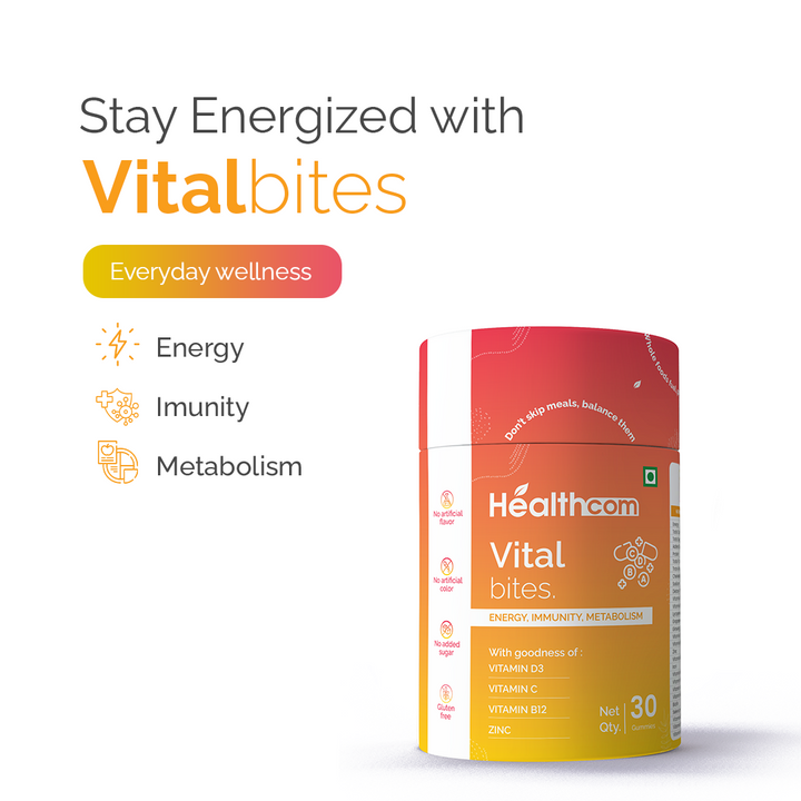 Healthcom Vital Bites Gummies