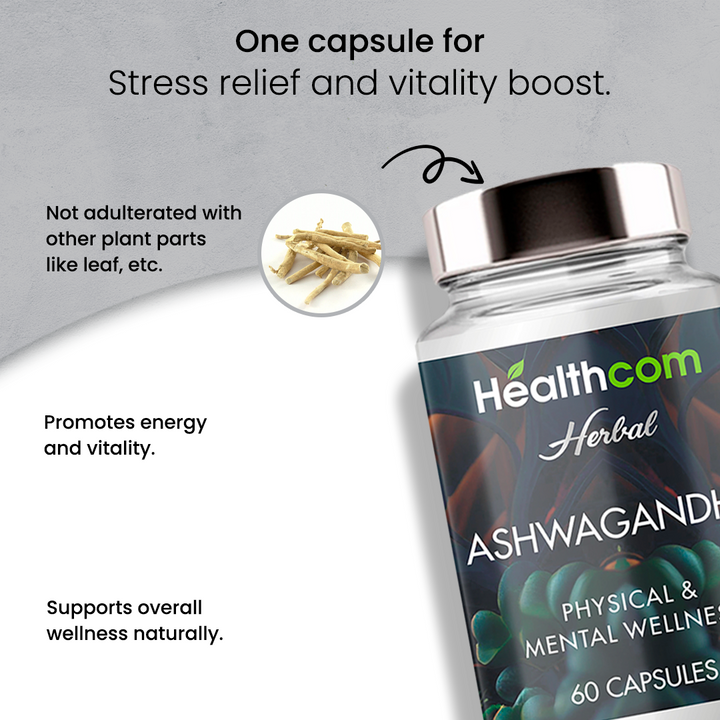 ASHWAGANDHA CAPSULES | Best Mental Wellness Capsules