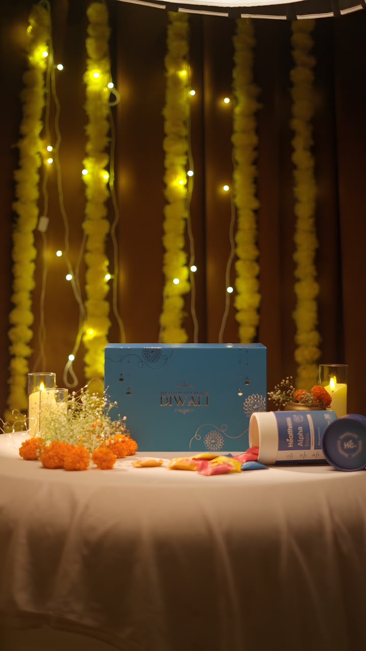 Luxury Diwali Gift Hamper | Premium Wellness Gift by Healthcom