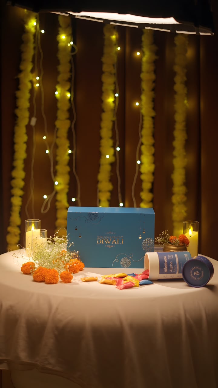 Luxury Diwali Gift Hamper | Premium Wellness Gift by Healthcom