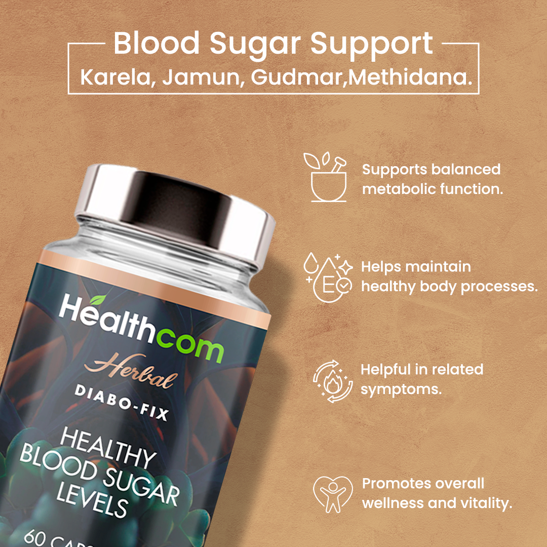 DIABO-FIX Diabetic Care 60 Capsules Pack | Best Diabetes Capsules
