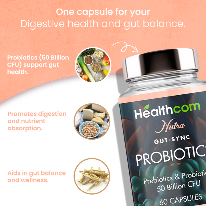 GUT SYNC PROBIOTICS | Best Probiotics Capsules