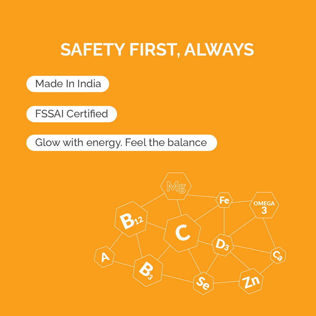 Pack of multivitamin gummies with natural ingredients