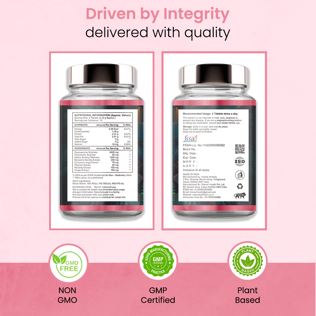 JOINT-GLUE GLUCOSAMINE | Best Glucosamine Tablets